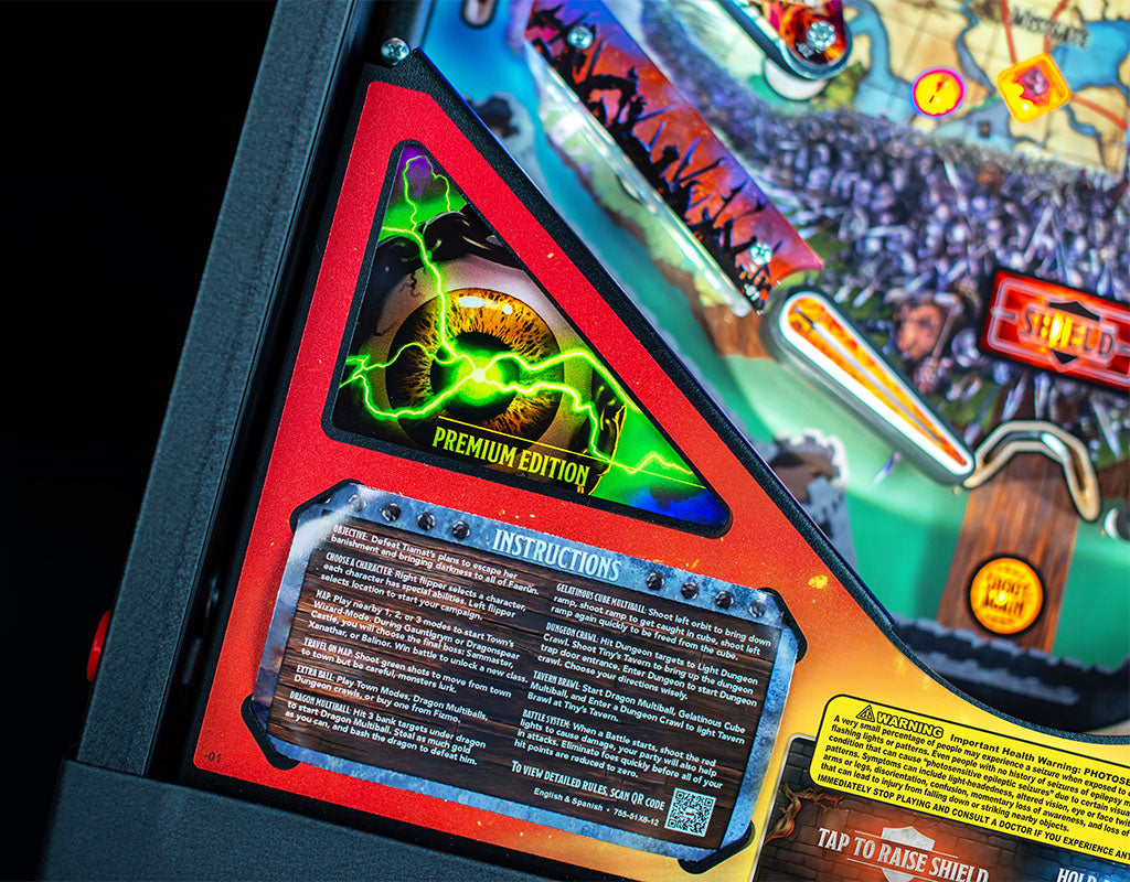 Dungeons & Dragons - The Tyrant's Eye Premium Pinball Machine