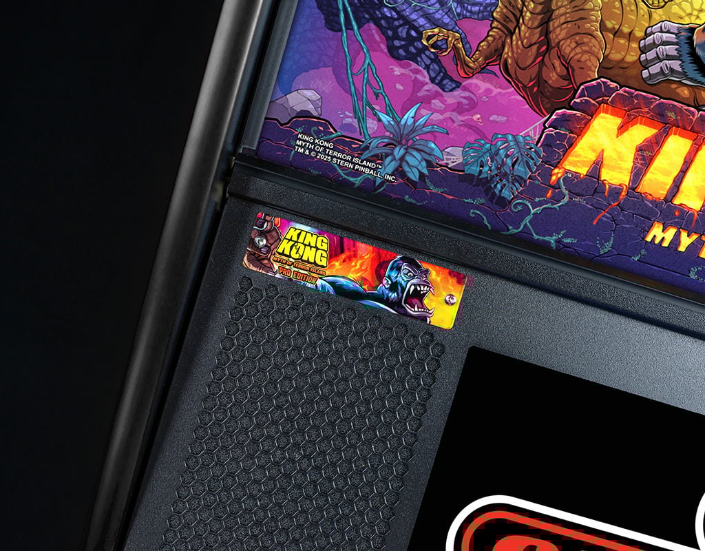 King Kong: Myth of Terror Island Pro Pinball Machine
