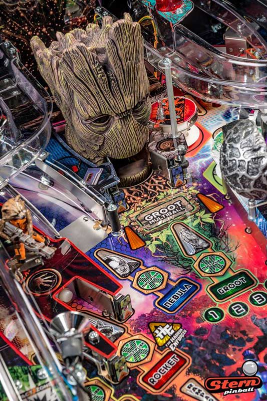 Guardians of the Galaxy Pro Pinball Machine