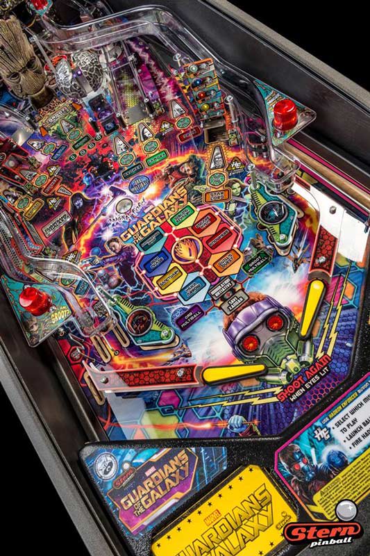Guardians of the Galaxy Pro Pinball Machine