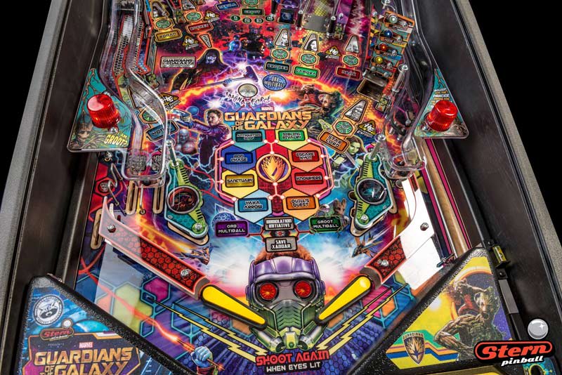 Guardians of the Galaxy Pro Pinball Machine