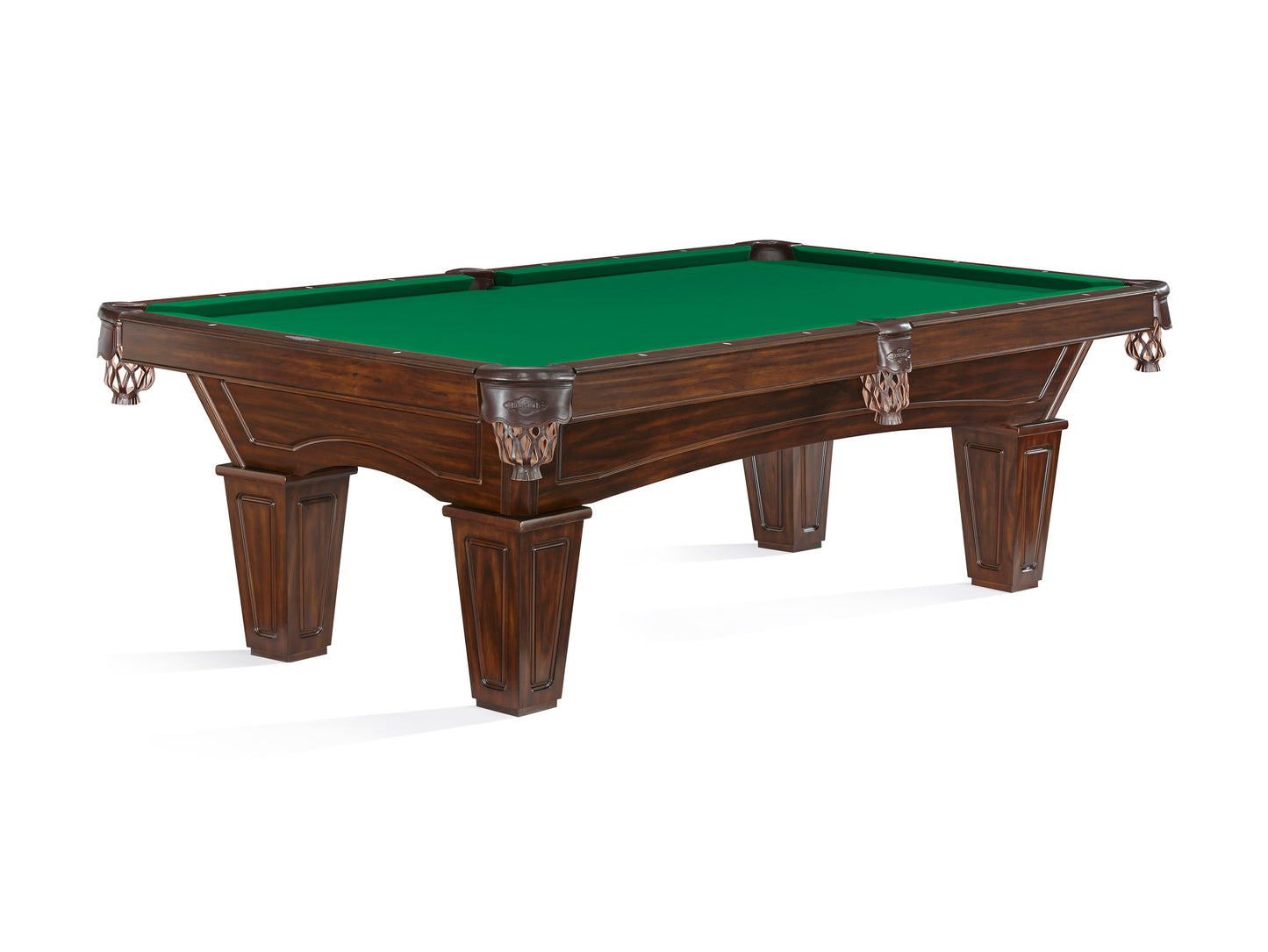 A Brunswick Allenton American pool table.