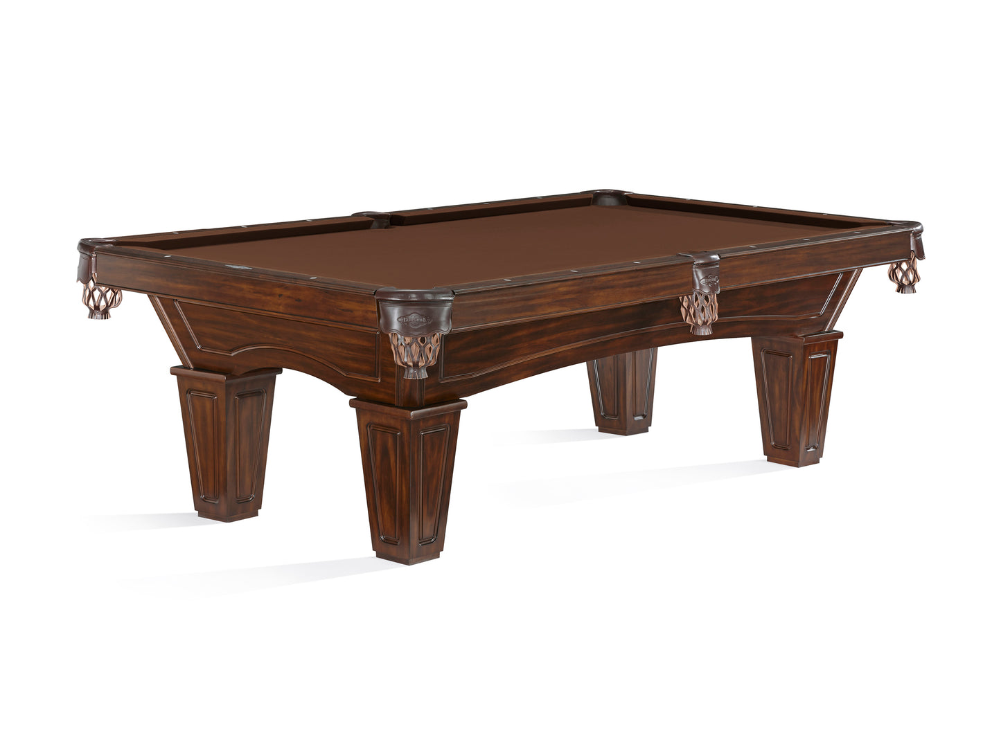 A Brunswick Allenton American pool table.