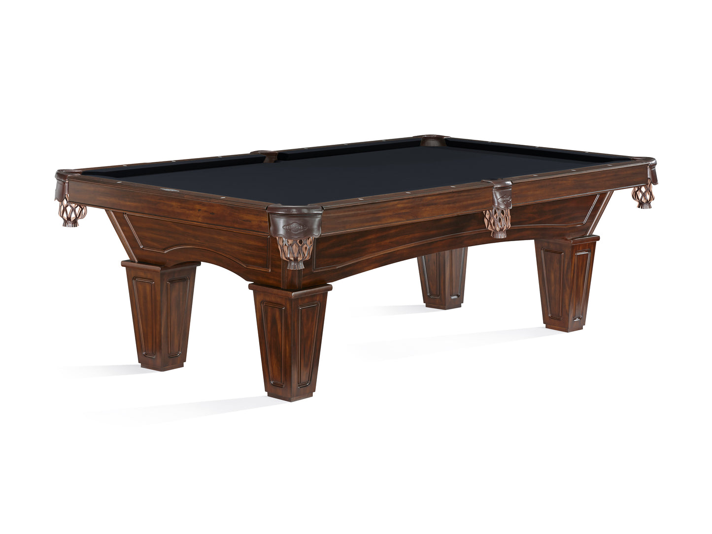 A Brunswick Allenton American pool table.