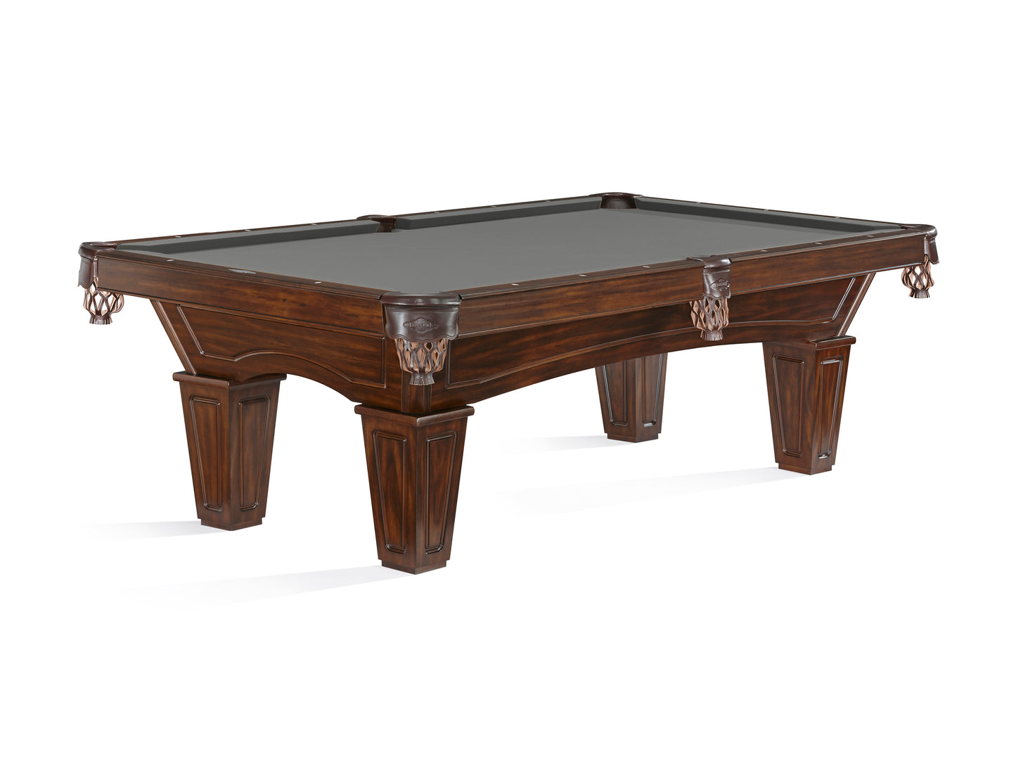 A Brunswick Allenton American pool table.