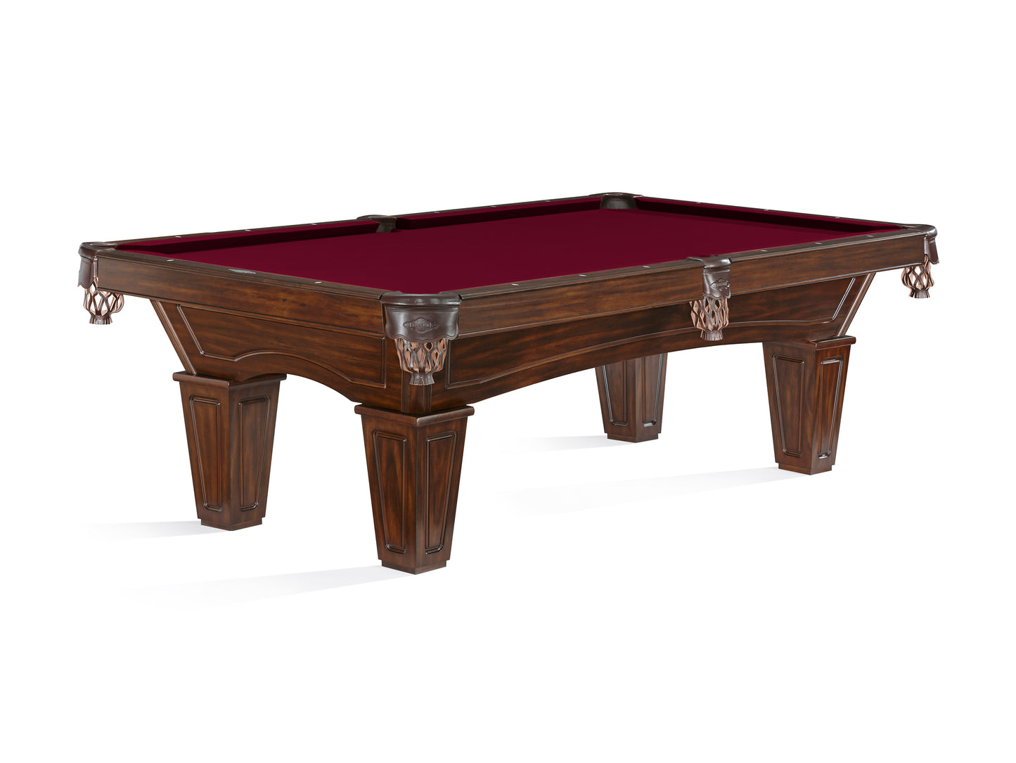 A Brunswick Allenton American pool table.