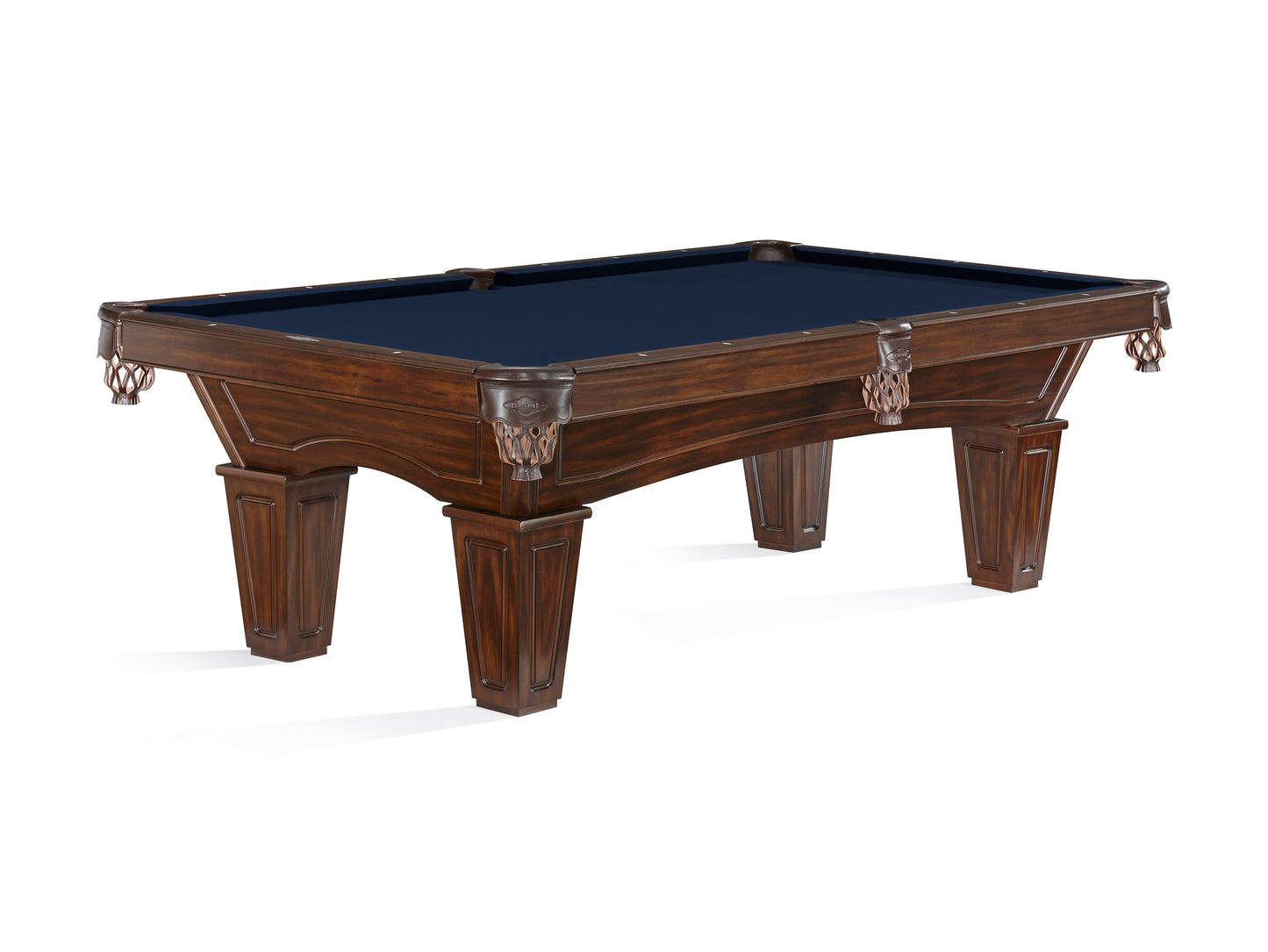 A Brunswick Allenton American pool table.