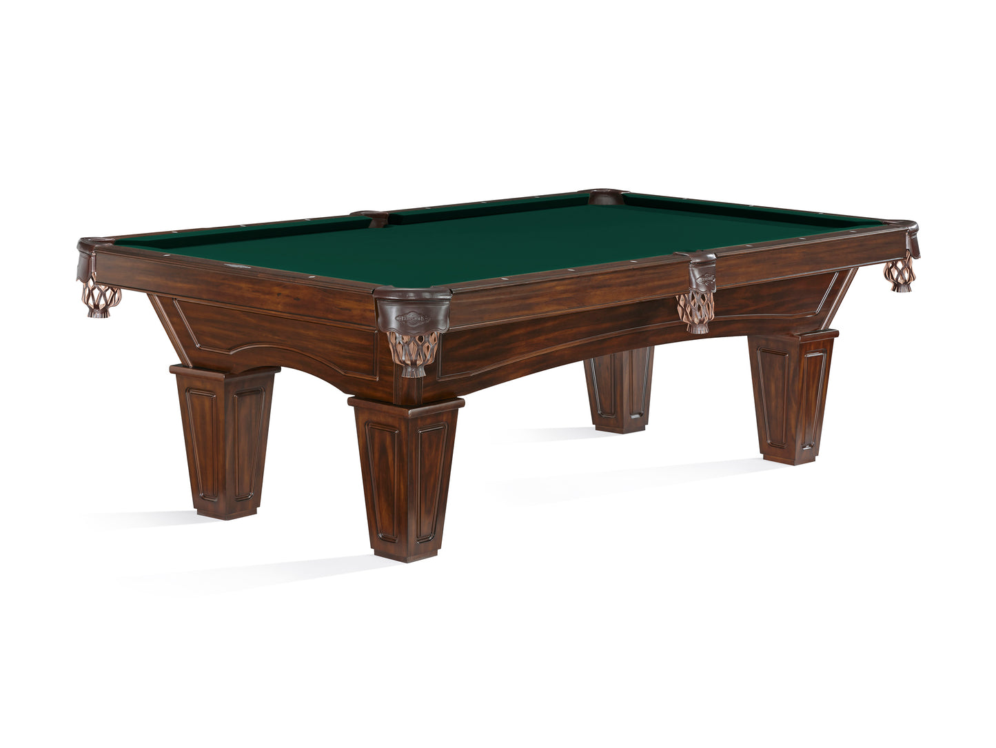 A Brunswick Allenton American pool table.