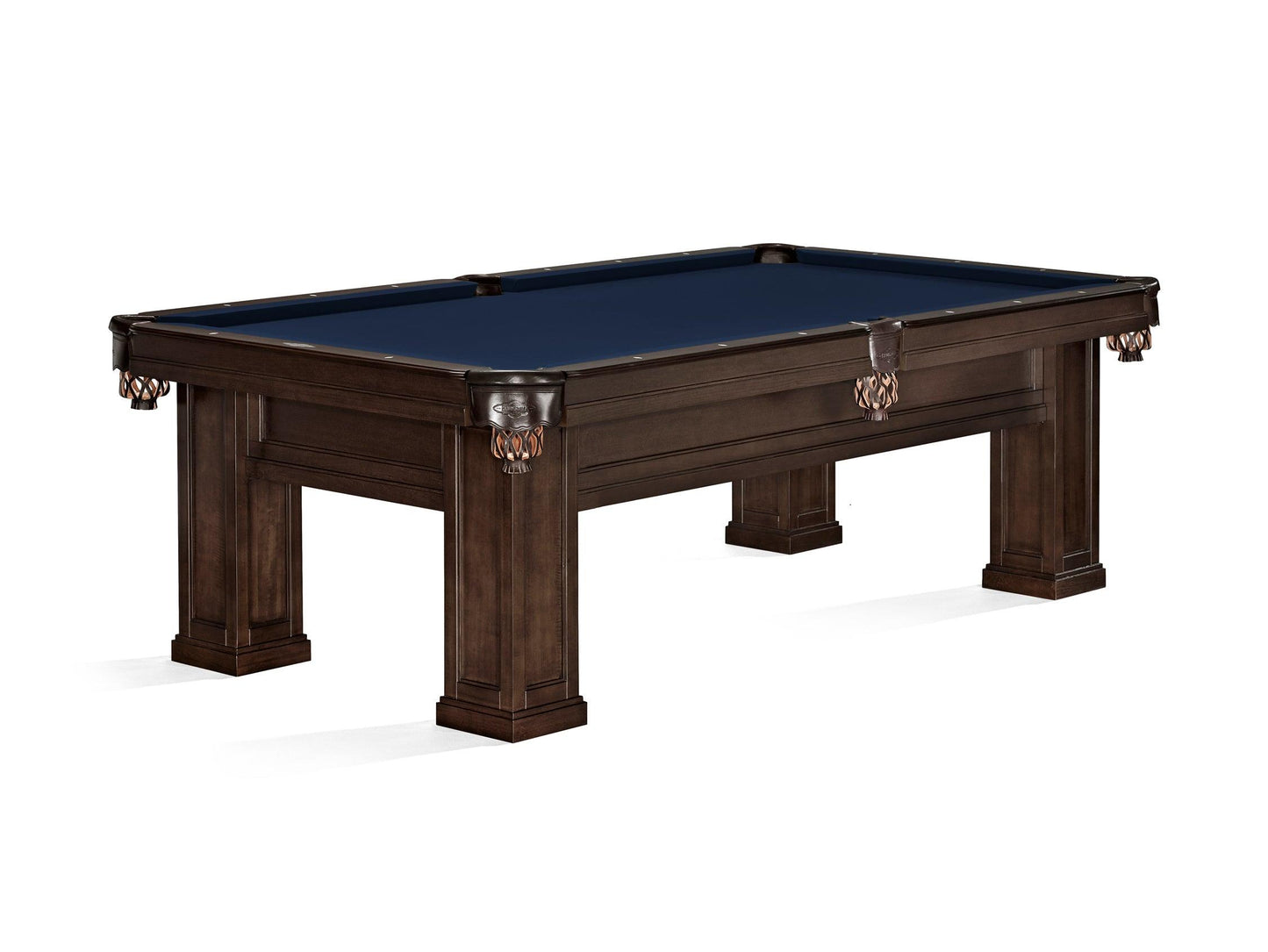 Brunswick Oakland II 8ft American Pool Table - Espresso - Games Room