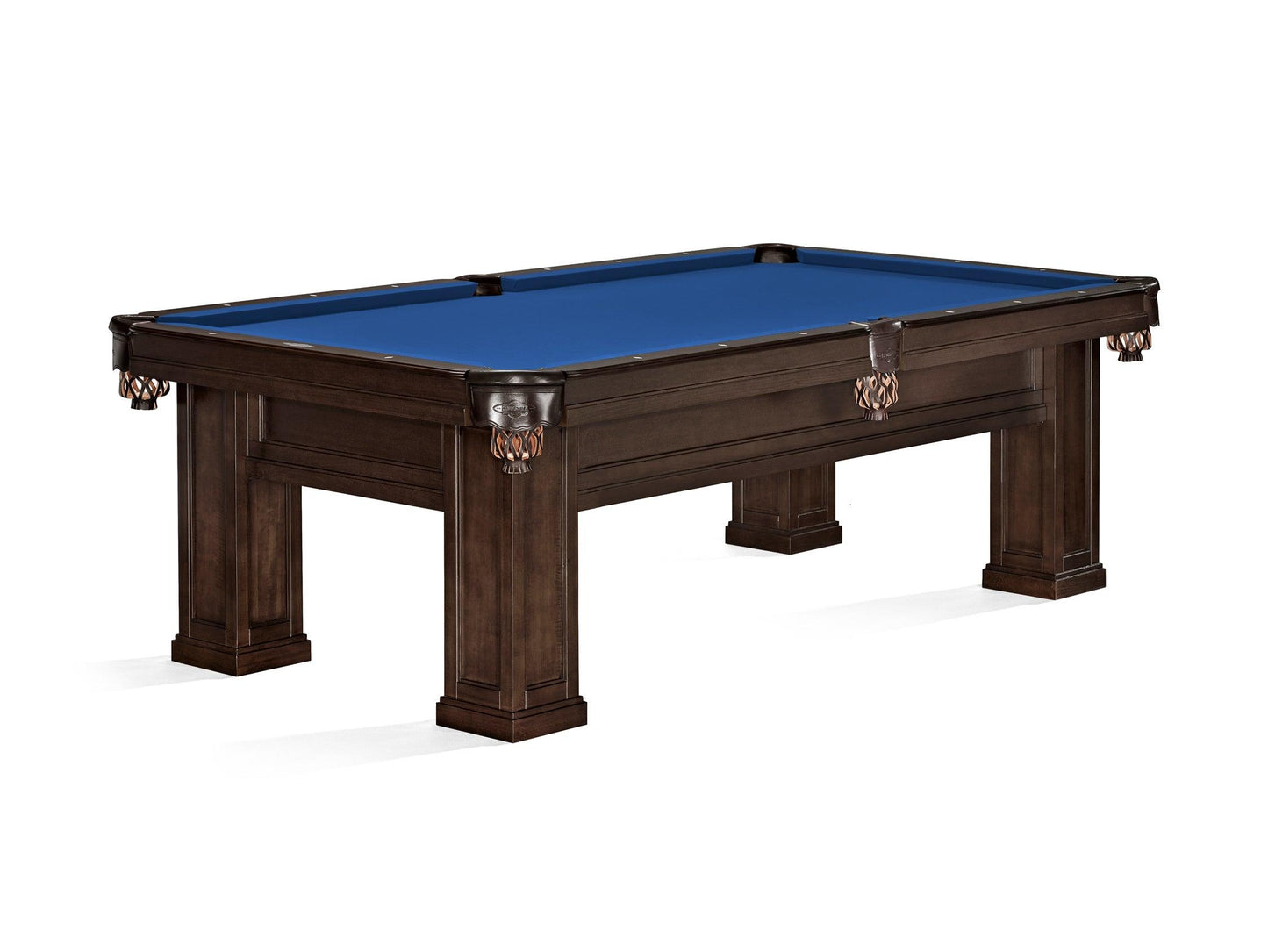 Brunswick Oakland II 8ft American Pool Table - Espresso - Games Room