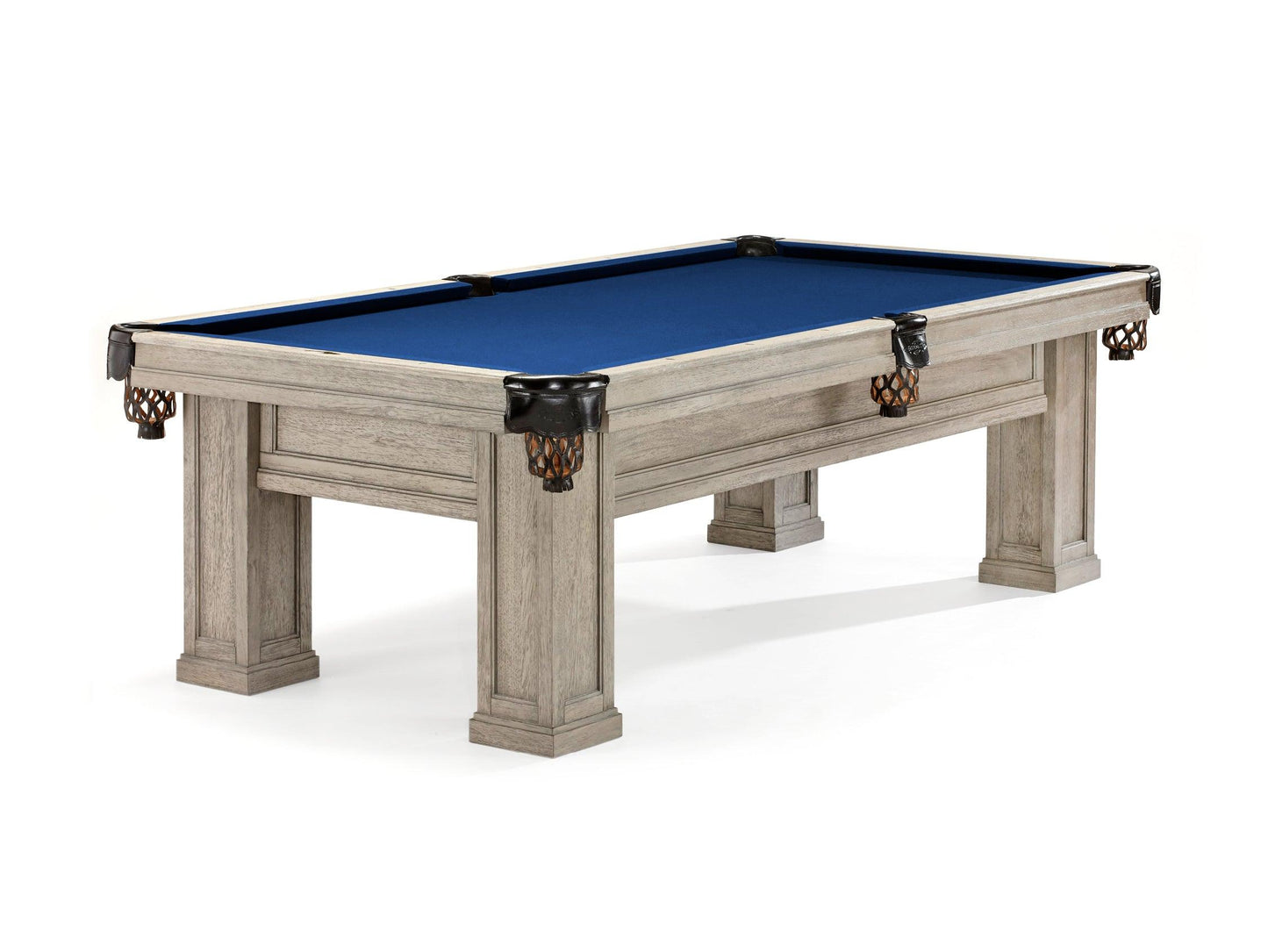 Brunswick Oakland 8ft American Pool Table - Rustic Grey - Games Room