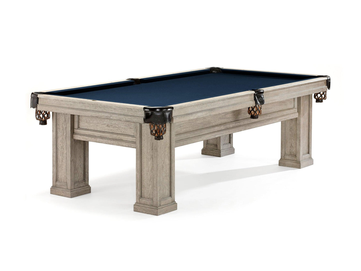 Brunswick Oakland 8ft American Pool Table - Rustic Grey - Games Room