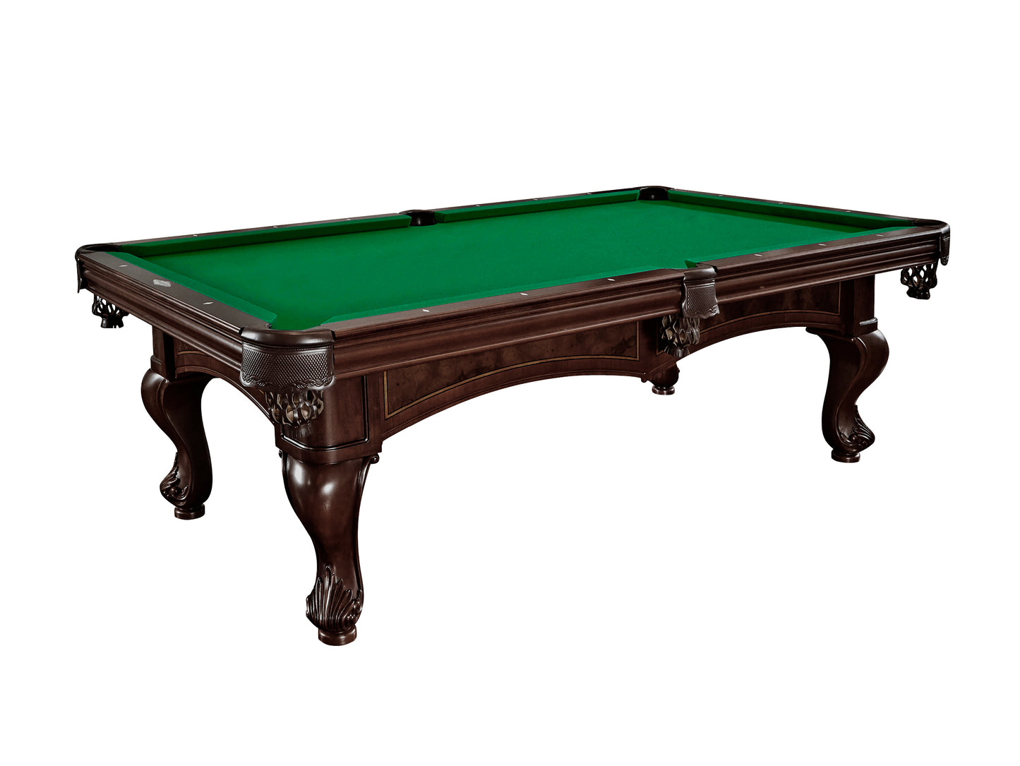 Brunswick Santini 8ft American Pool Table - Espresso