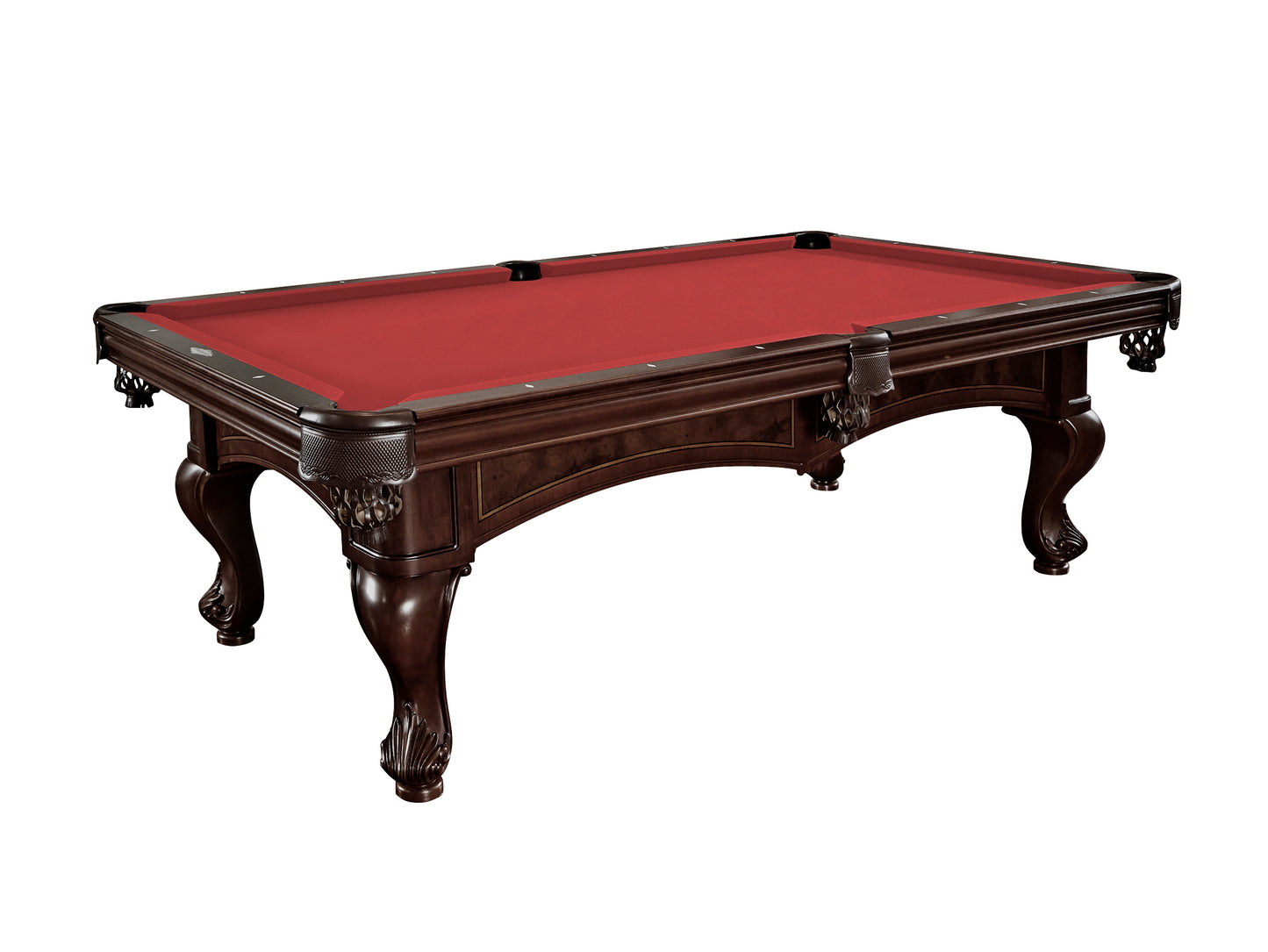 Brunswick Santini 8ft American Pool Table - Espresso