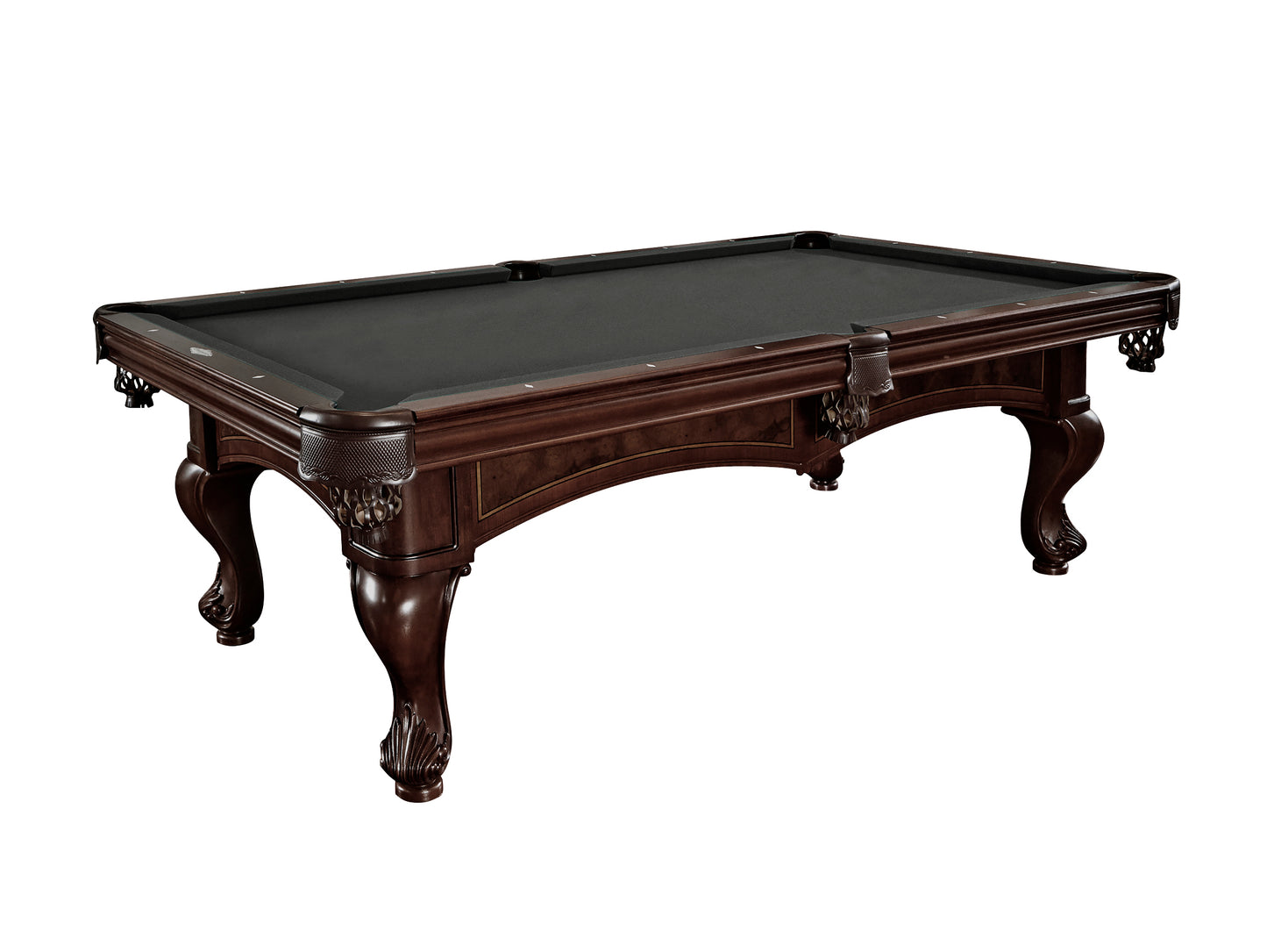 Brunswick Santini 8ft American Pool Table - Espresso