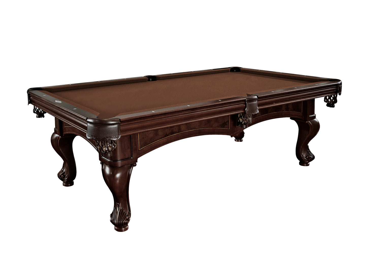 Brunswick Santini 8ft American Pool Table - Espresso