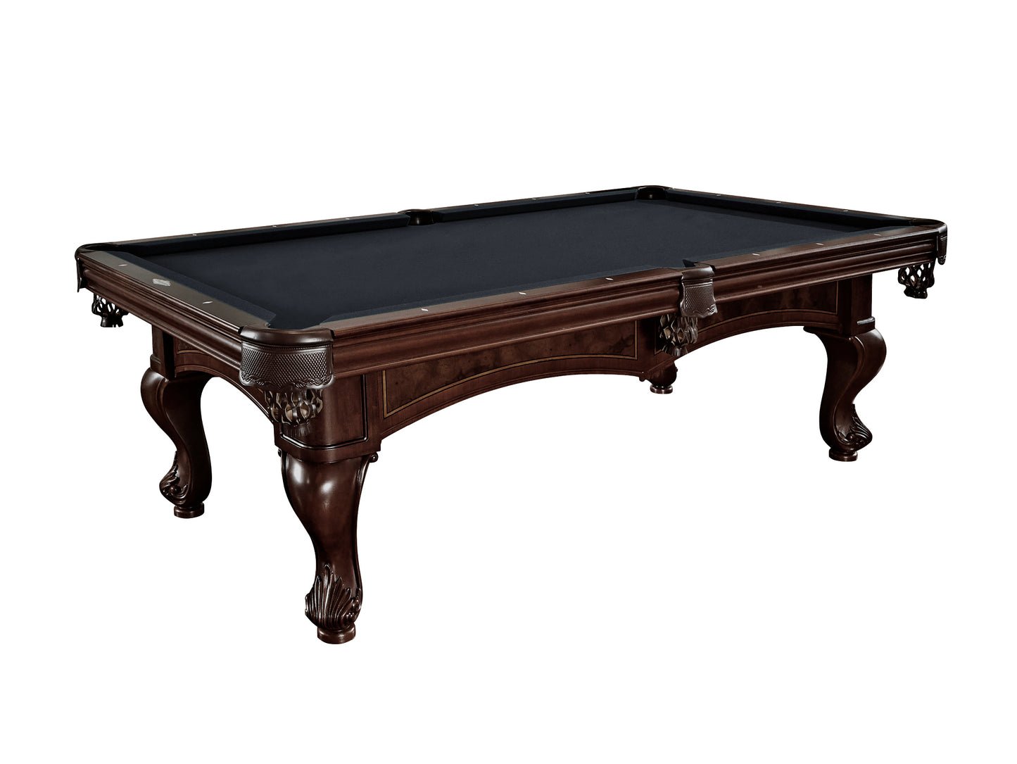 Brunswick Santini 8ft American Pool Table - Espresso