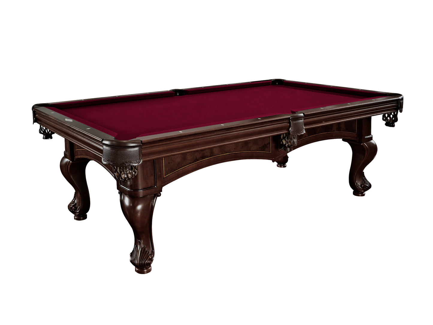 Brunswick Santini 8ft American Pool Table - Espresso