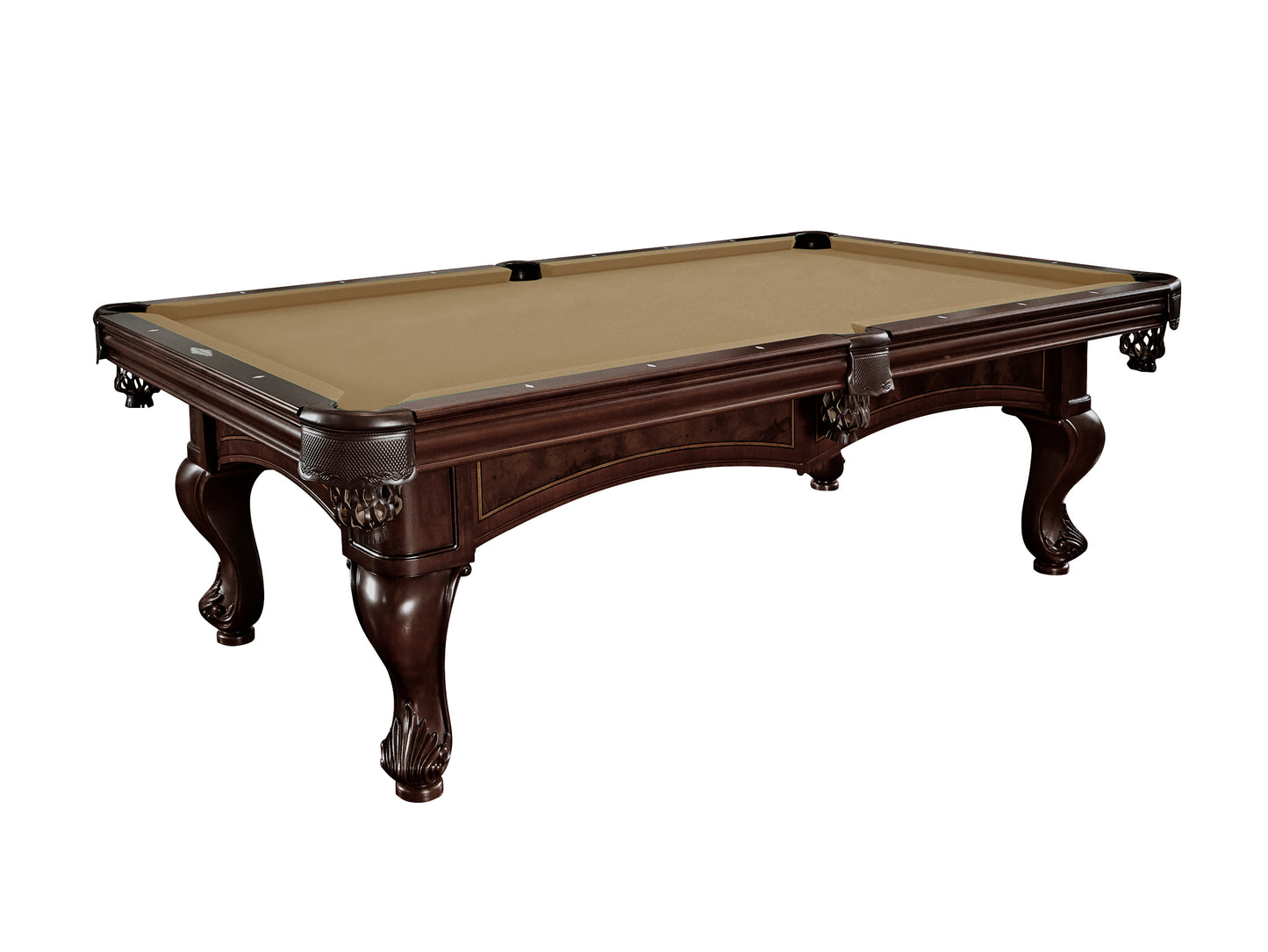 Brunswick Santini 8ft American Pool Table - Espresso