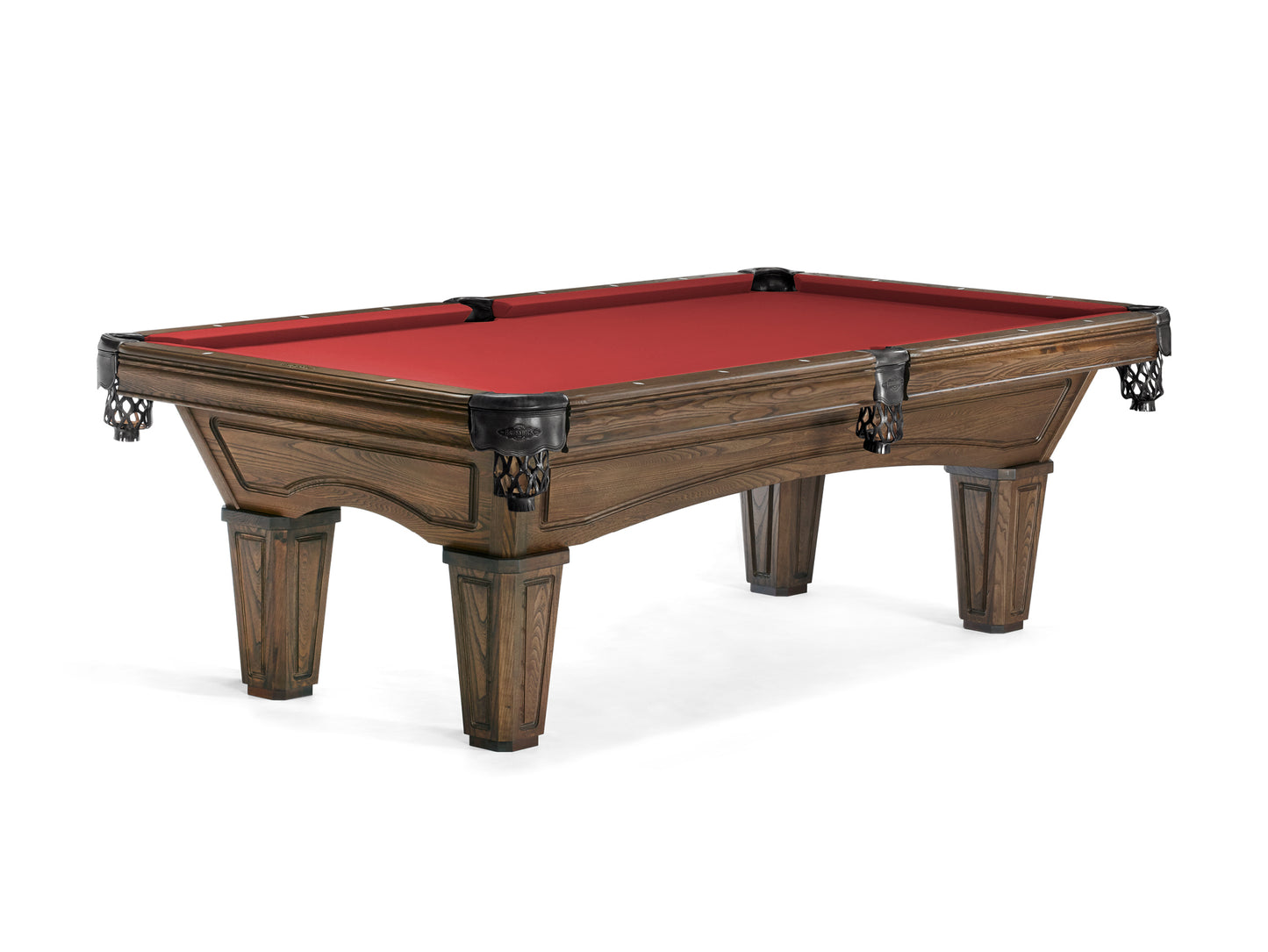 A traditional style Brunswick Glenwood American Pool table.