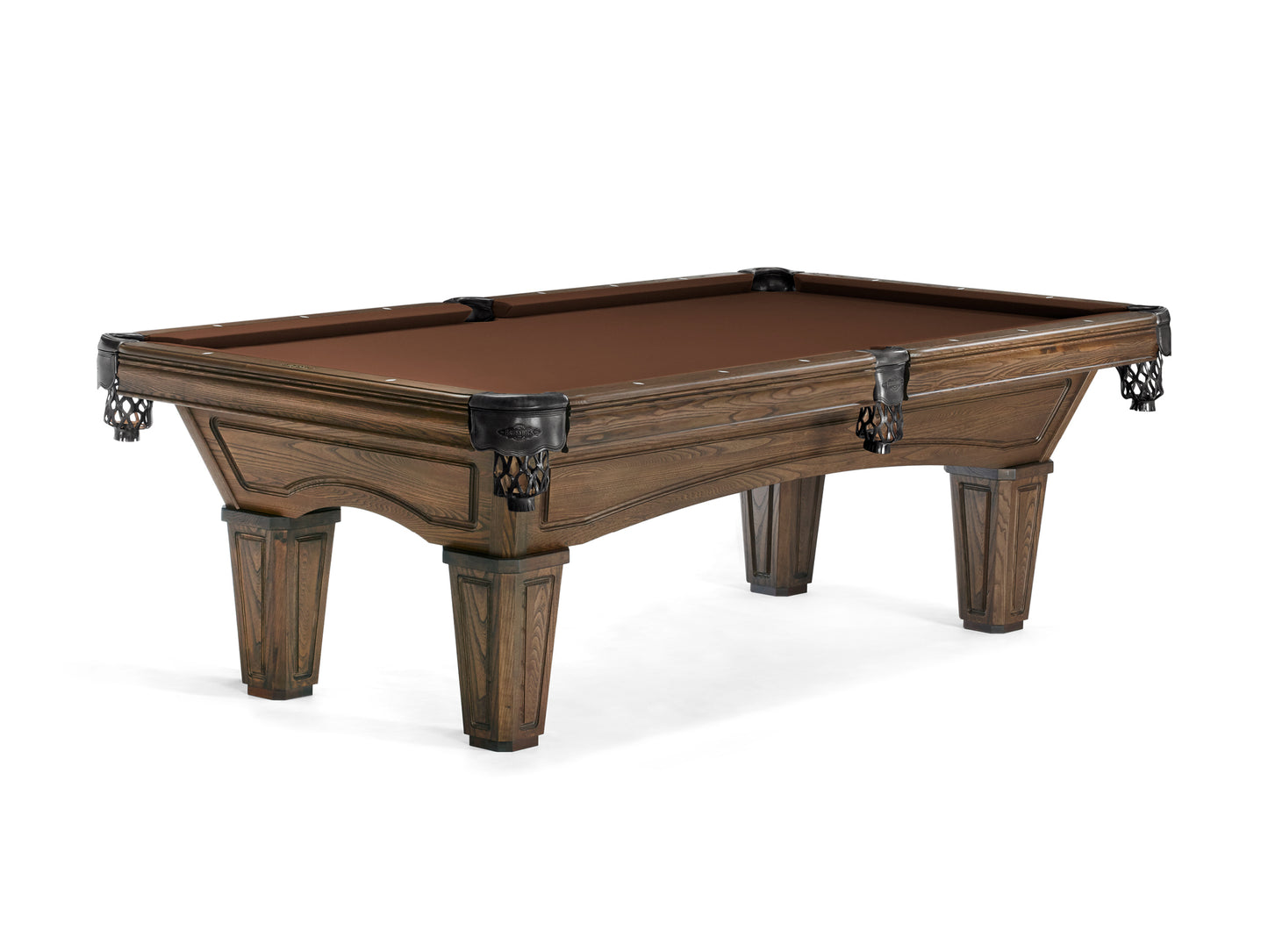 A traditional style Brunswick Glenwood American Pool table.