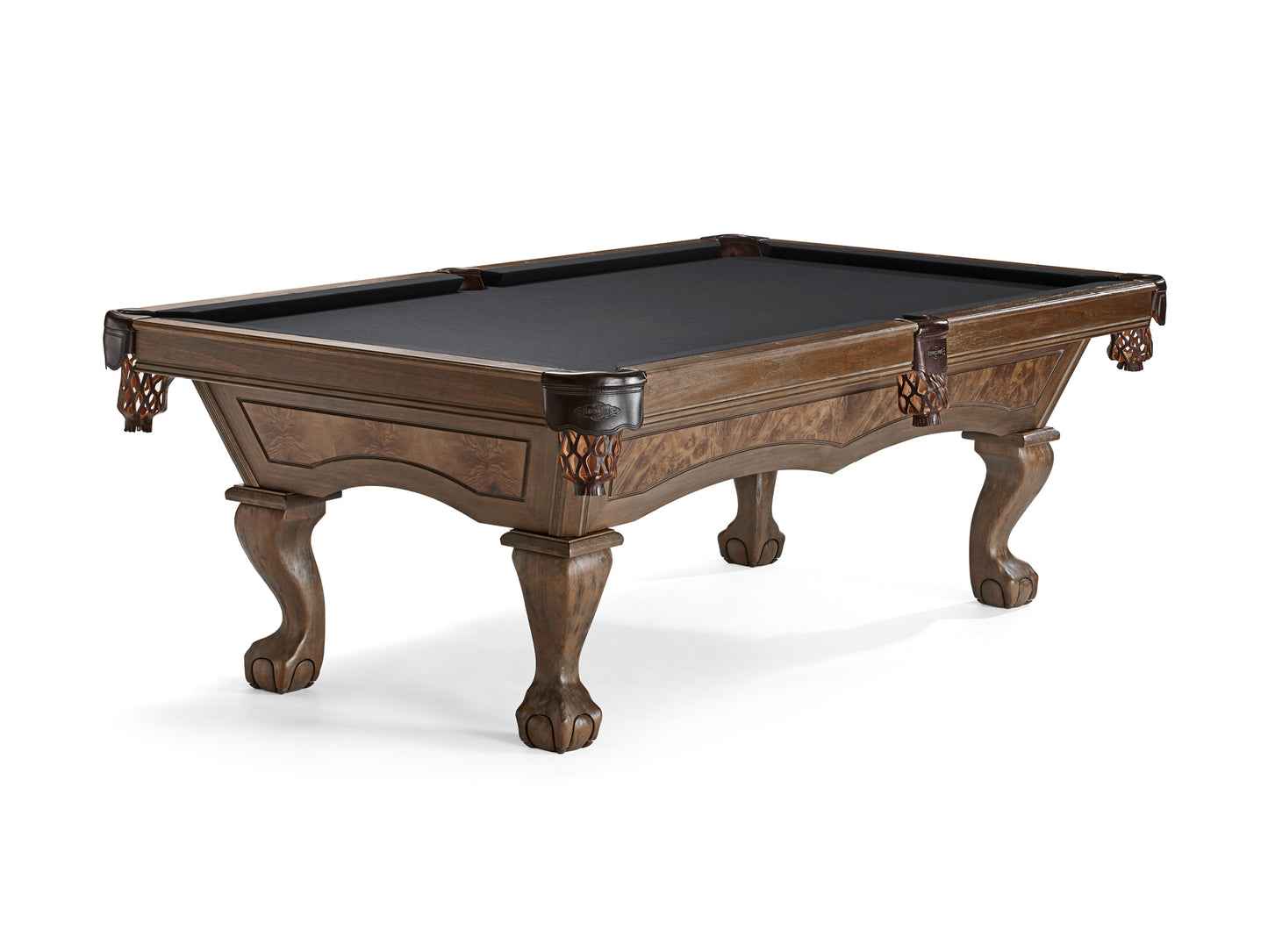 Brunswick Brae Loch 8ft American Billiards Table with Drop Pocket - Nutmeg