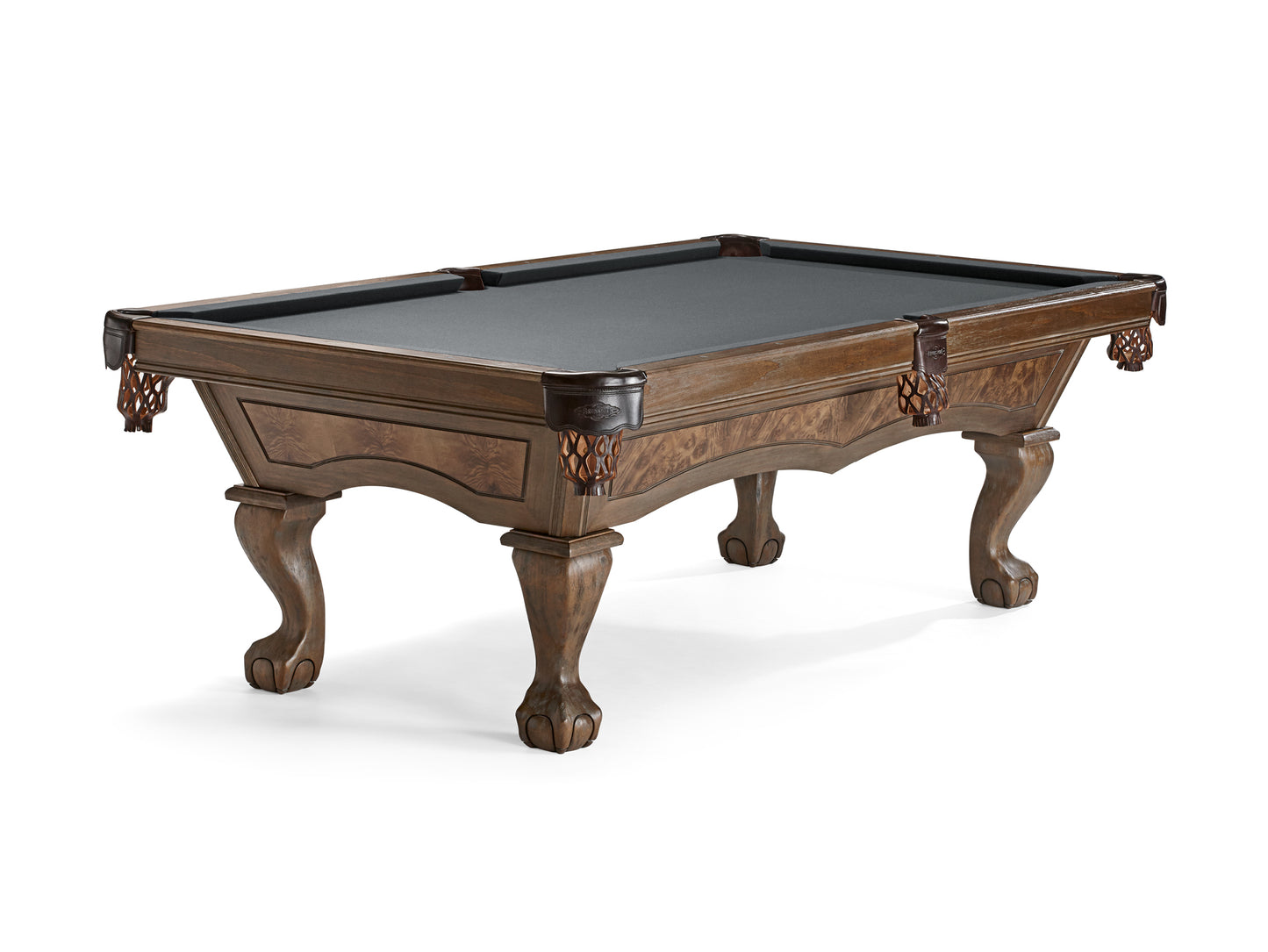 Brunswick Brae Loch 8ft American Billiards Table with Drop Pocket - Nutmeg