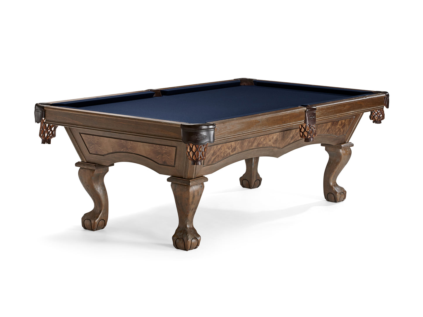 Brunswick Brae Loch 8ft American Billiards Table with Drop Pocket - Nutmeg