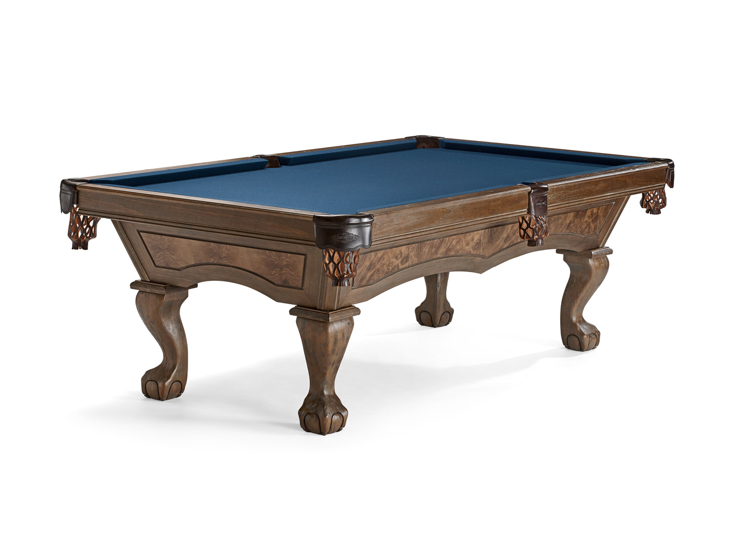 Brunswick Brae Loch 8ft American Billiards Table with Drop Pocket - Nutmeg