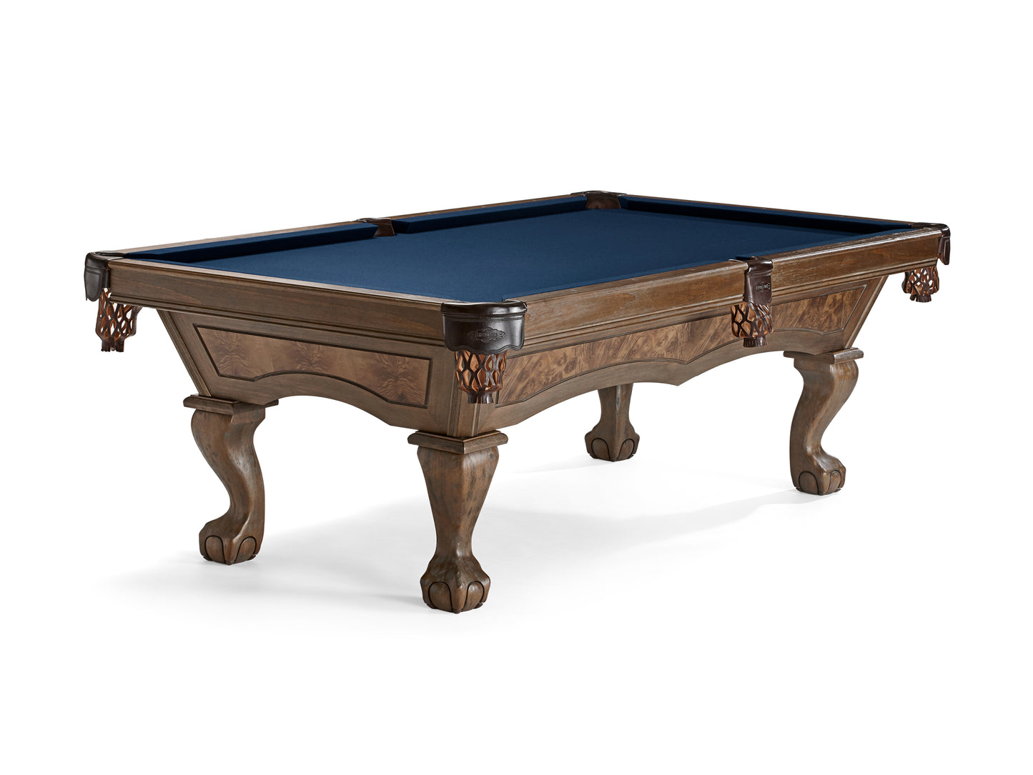 Brunswick Brae Loch 8ft American Billiards Table with Drop Pocket - Nutmeg