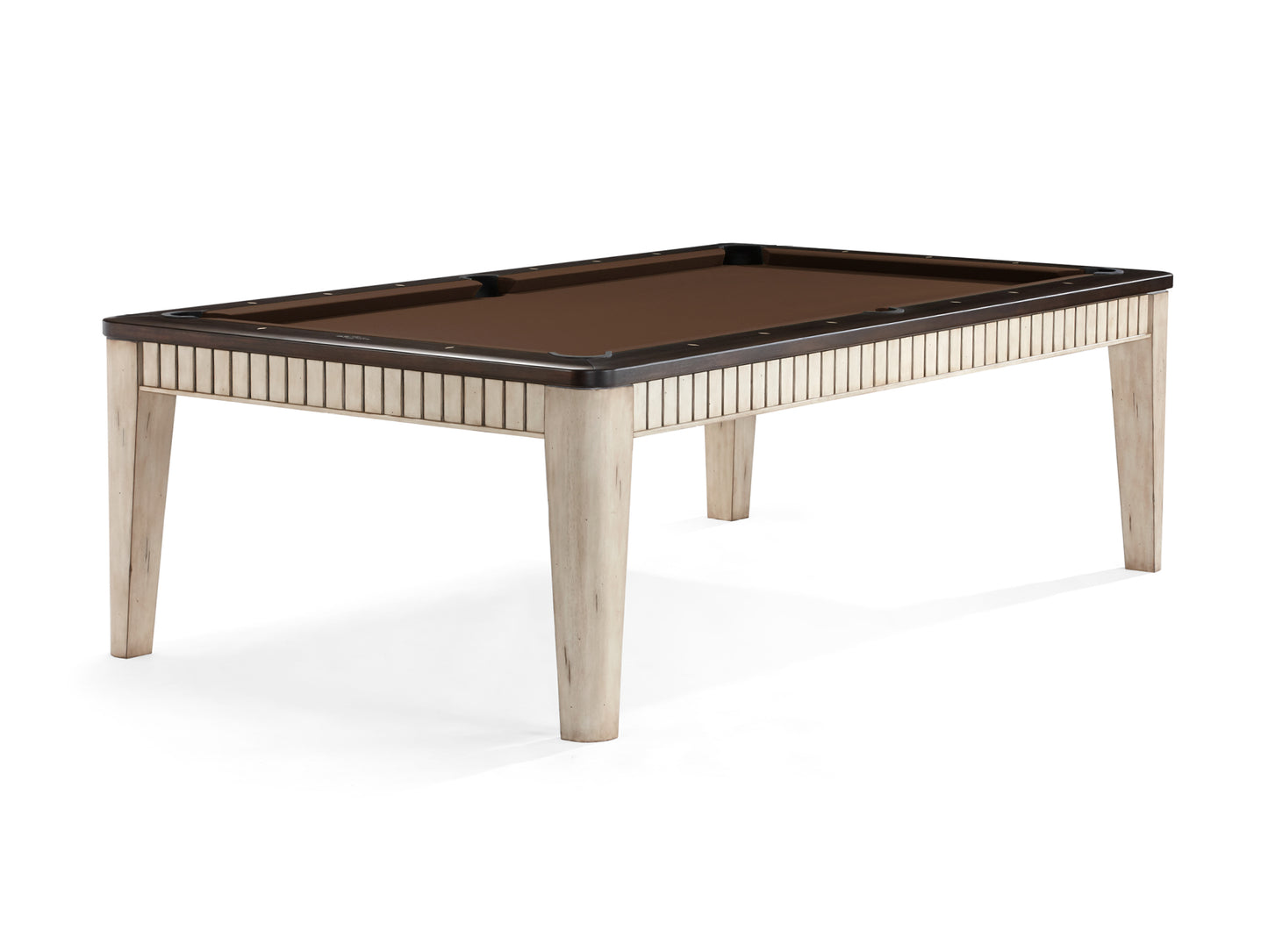 Brunswick The Henderson 8ft American Pool Table - Aged Linen And Walnut