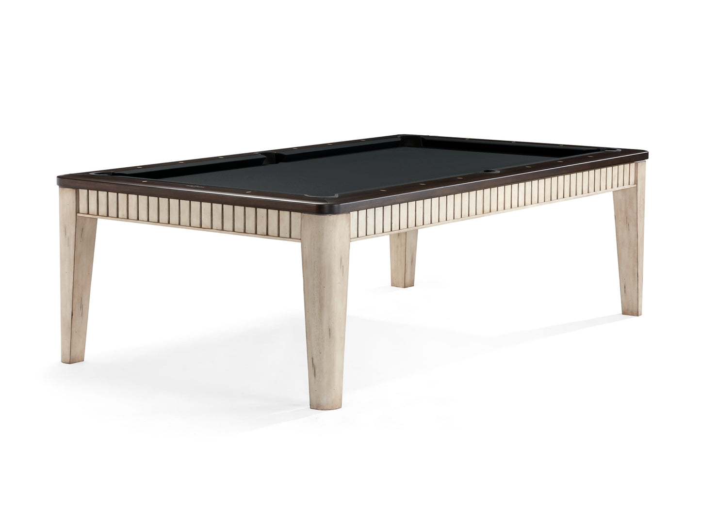 Brunswick The Henderson 8ft American Pool Table - Aged Linen And Walnut