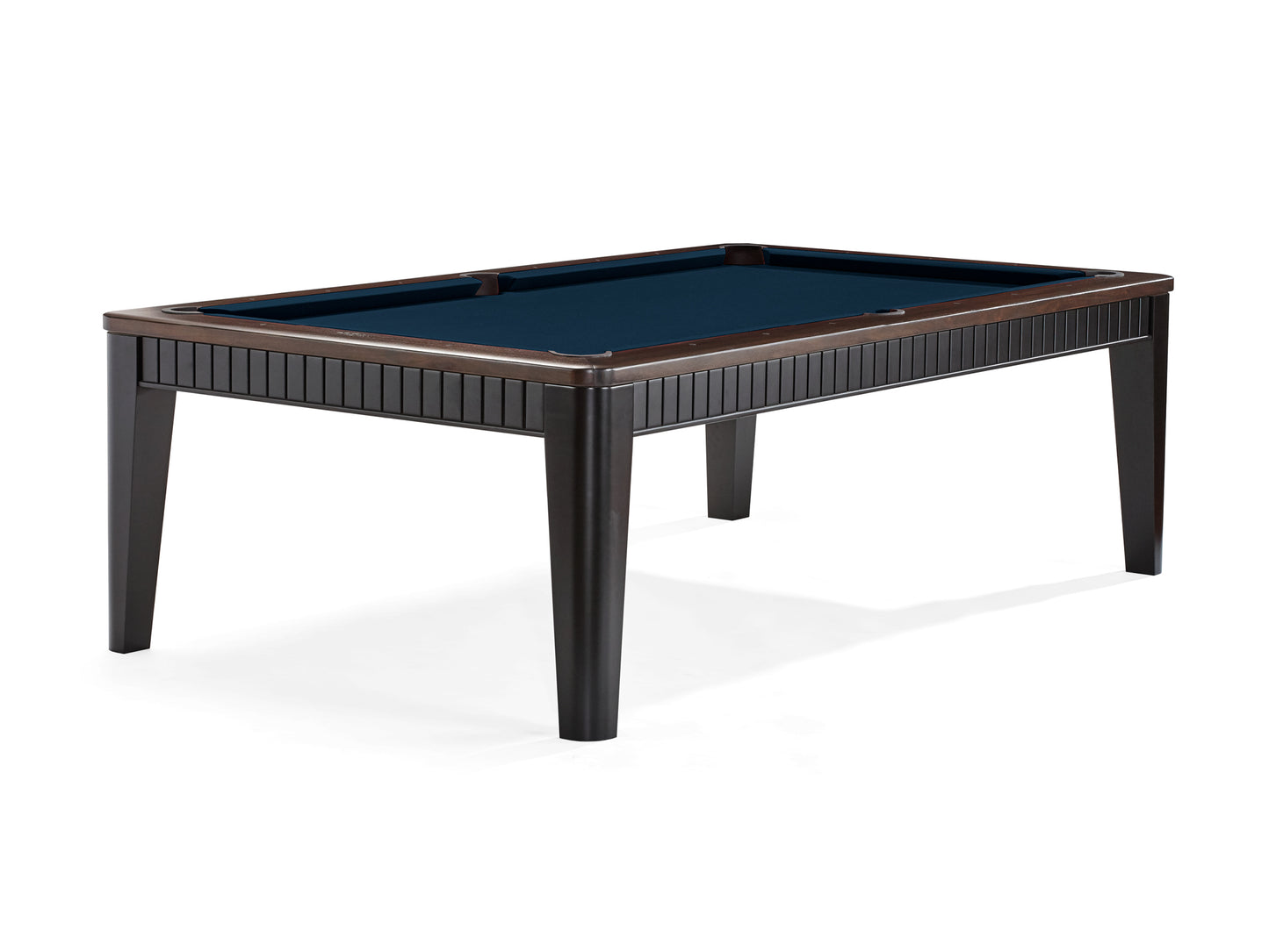 Brunswick The Henderson 8ft American Pool Table - Matt Black And Walnut