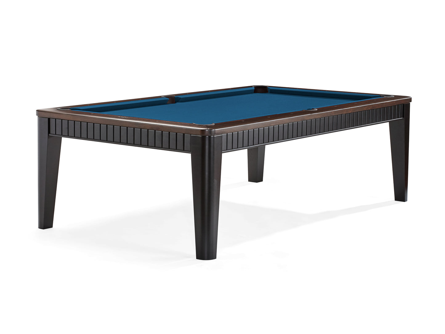 Brunswick The Henderson 8ft American Pool Table - Matt Black And Walnut