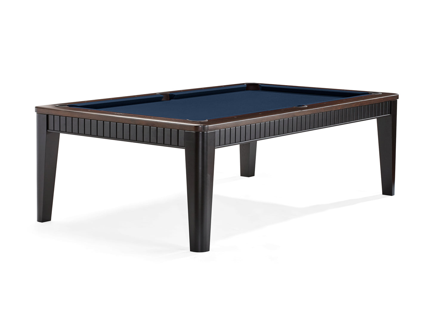Brunswick The Henderson 8ft American Pool Table - Matt Black And Walnut