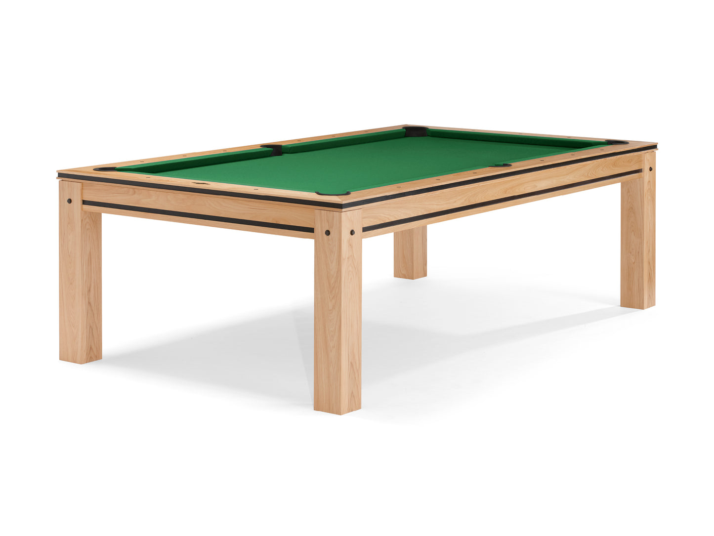 Brunswick Hickory 8ft American Pool Table - Natural Hickory
