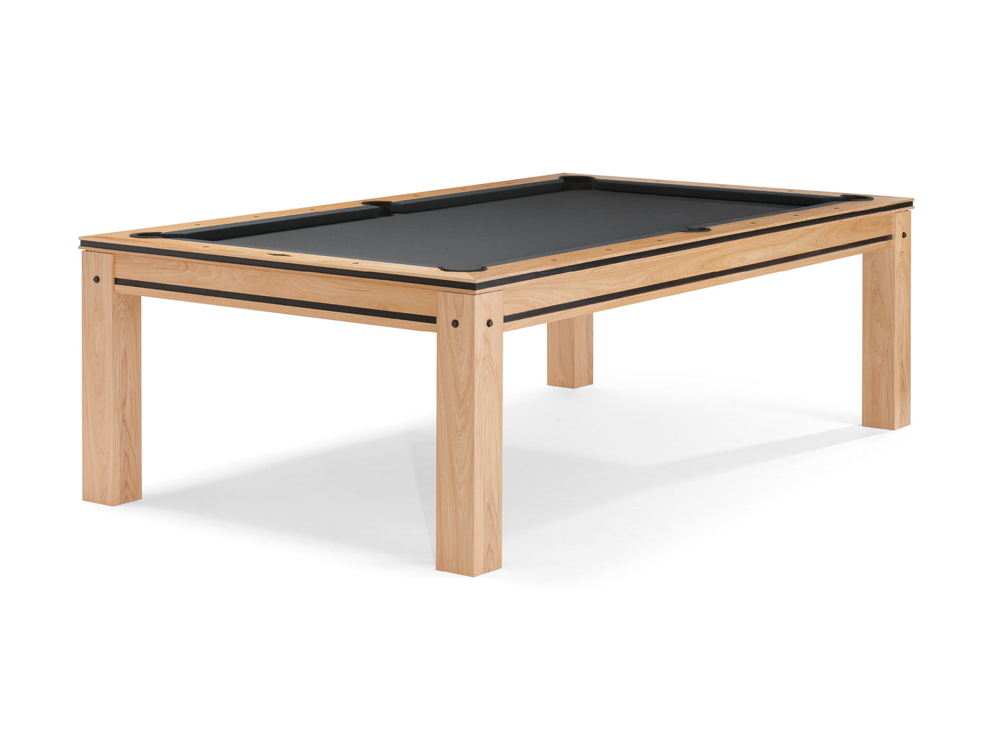 Brunswick Hickory 8ft American Pool Table - Natural Hickory