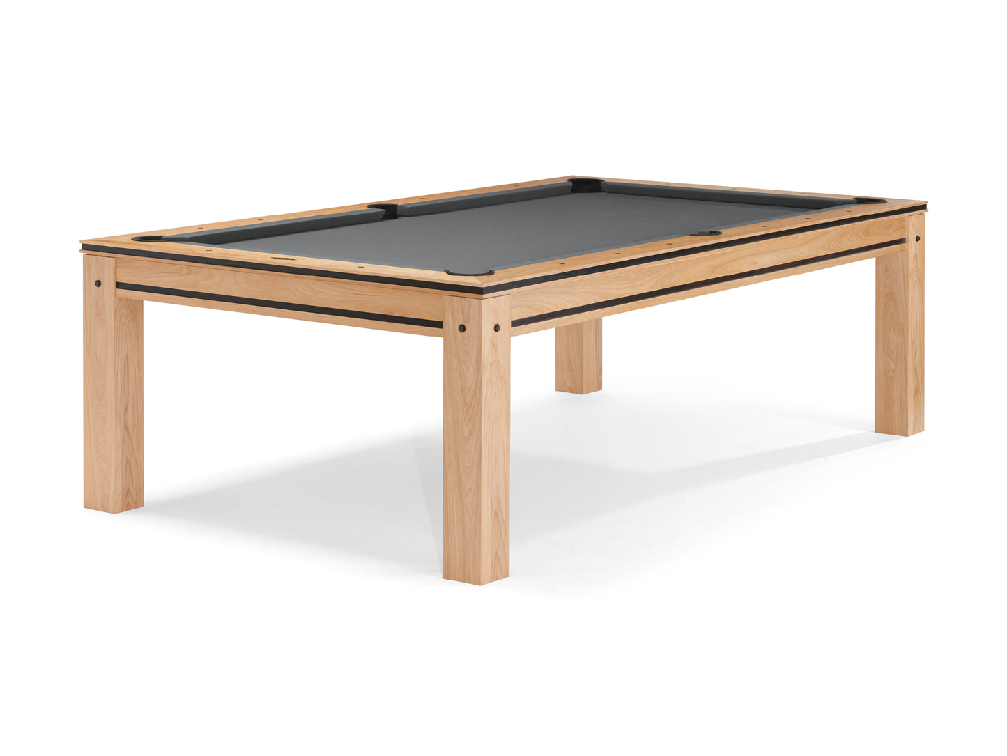 Brunswick Hickory 8ft American Pool Table - Natural Hickory