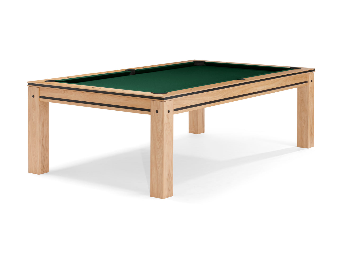 Brunswick Hickory 8ft American Pool Table - Natural Hickory