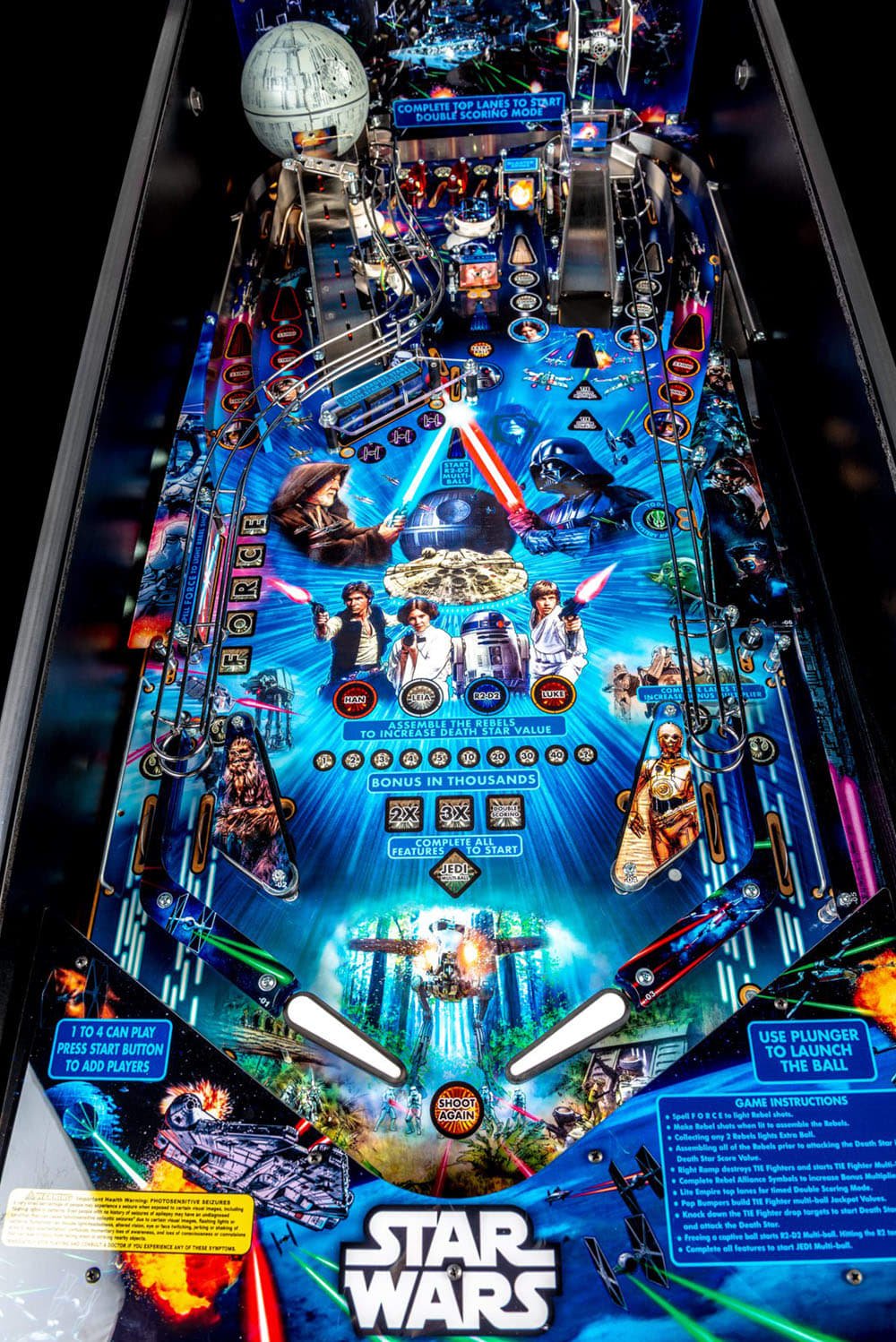 Star Wars Home Edition Pinball Machine