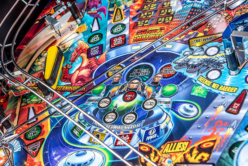 Godzilla Pro Pinball Machine