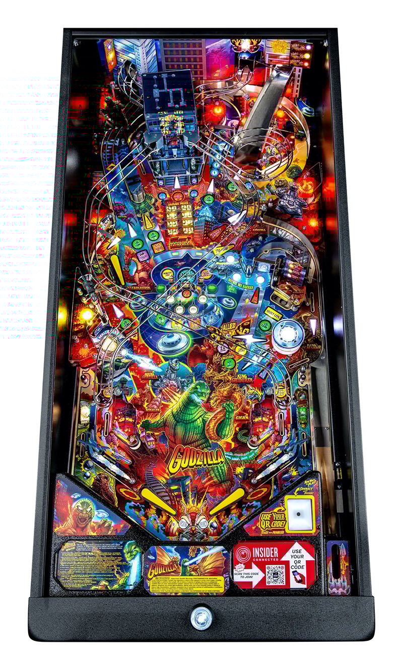 Godzilla Pro Pinball Machine