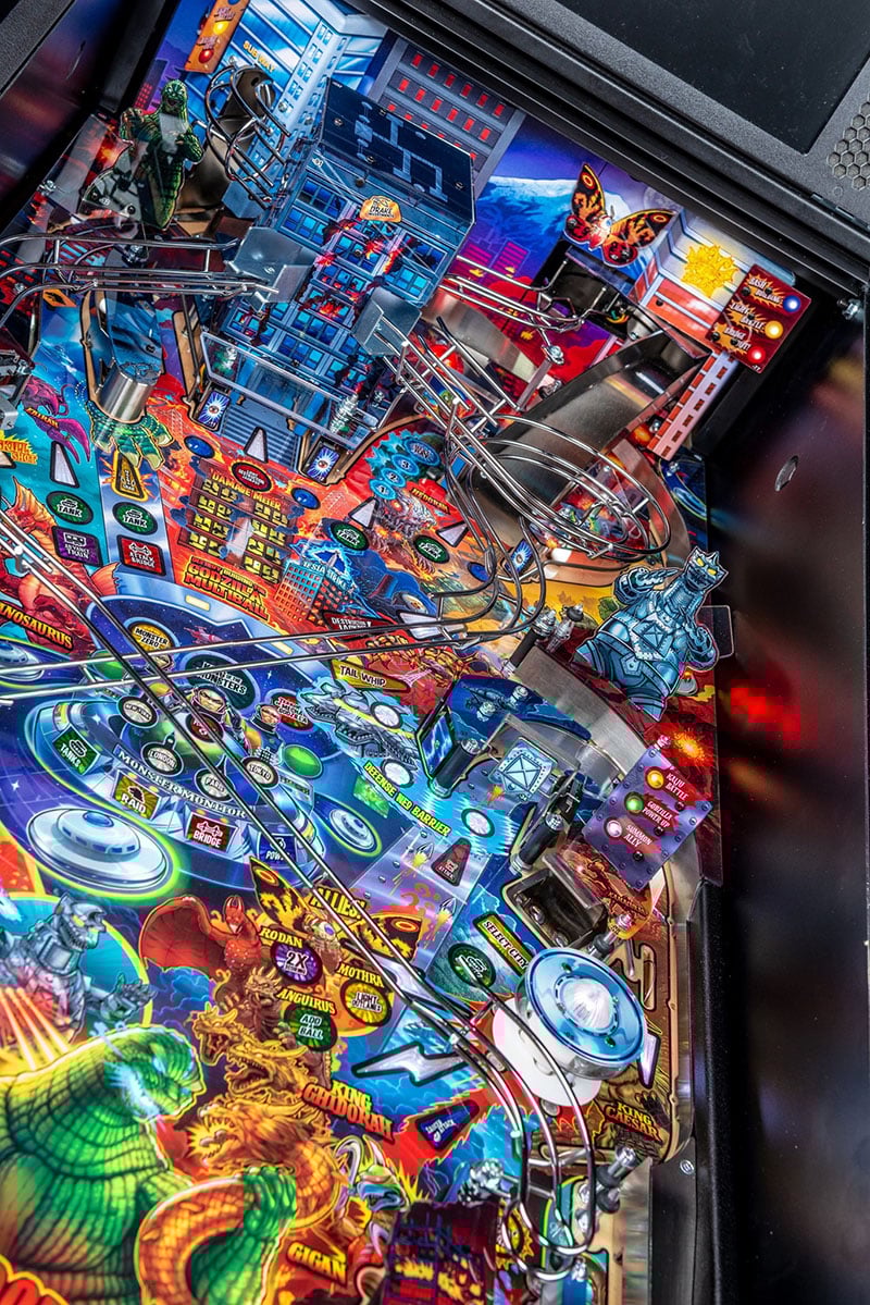 Godzilla Pro Pinball Machine