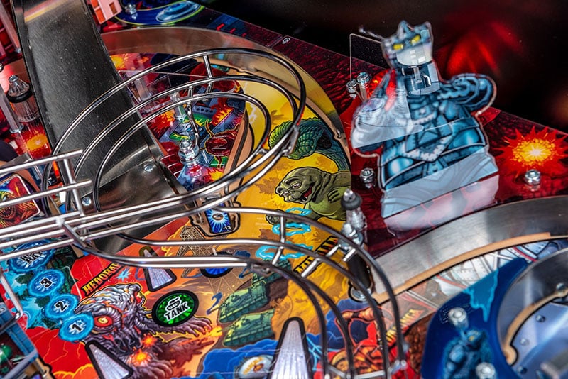Godzilla Pro Pinball Machine