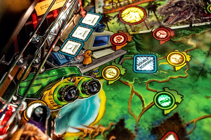 Jurassic Park Home Edition Pinball Machine