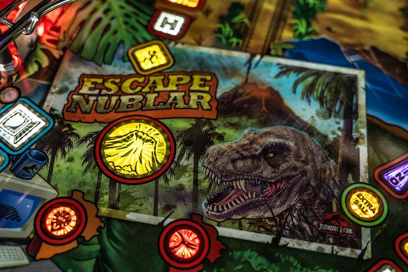 Jurassic Park Home Edition Pinball Machine