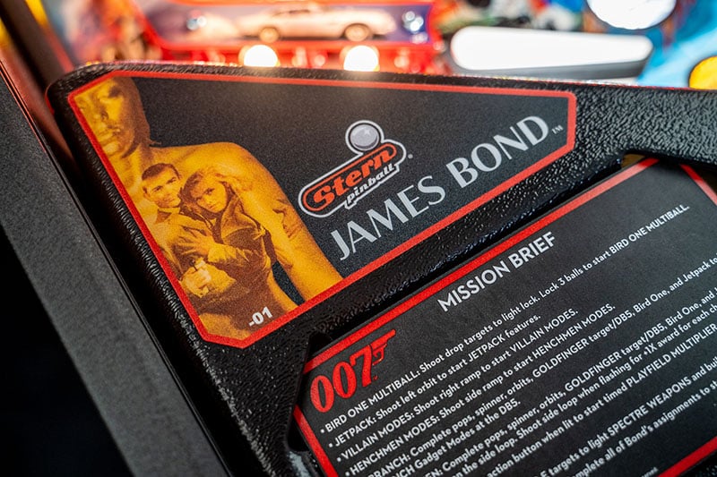 James Bond 007 Pro Pinball Machine