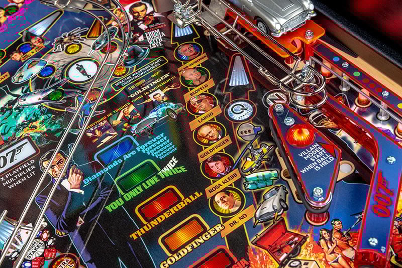 James Bond 007 Pro Pinball Machine