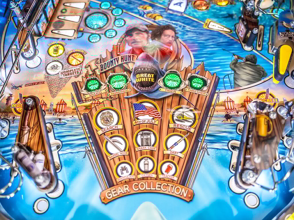 Jaws Pro Pinball Machine