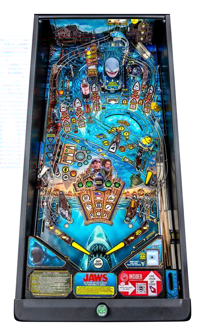 Jaws Pro Pinball Machine